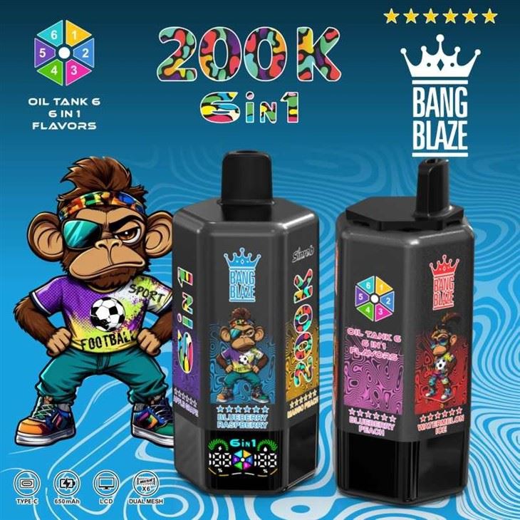BANG BLAZE 200000 6in1 Flavor suppliers