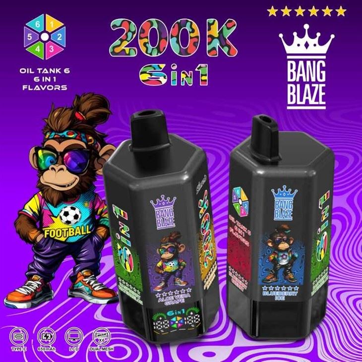 BANG BLAZE 200000 6in1 Flavor high quality