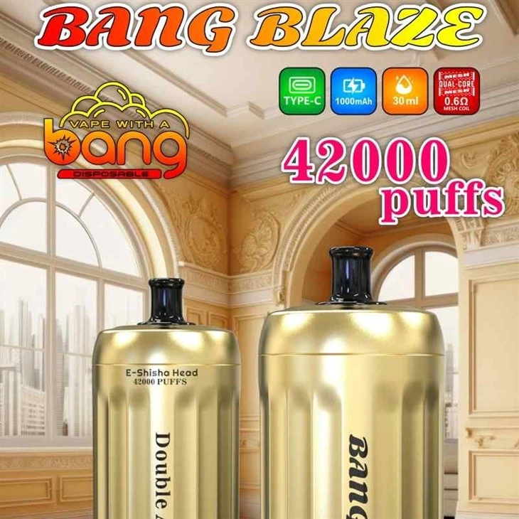 BANG BLAZE E-Shisha Head 42000 2 BANG BLAZE E-Shisha Head 42000 2