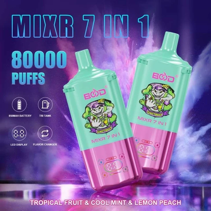 BOOD MIXR 7 IN 1 80K PUFFS suppliers BOOD MIXR 7 IN 1 80K PUFFS suppliers