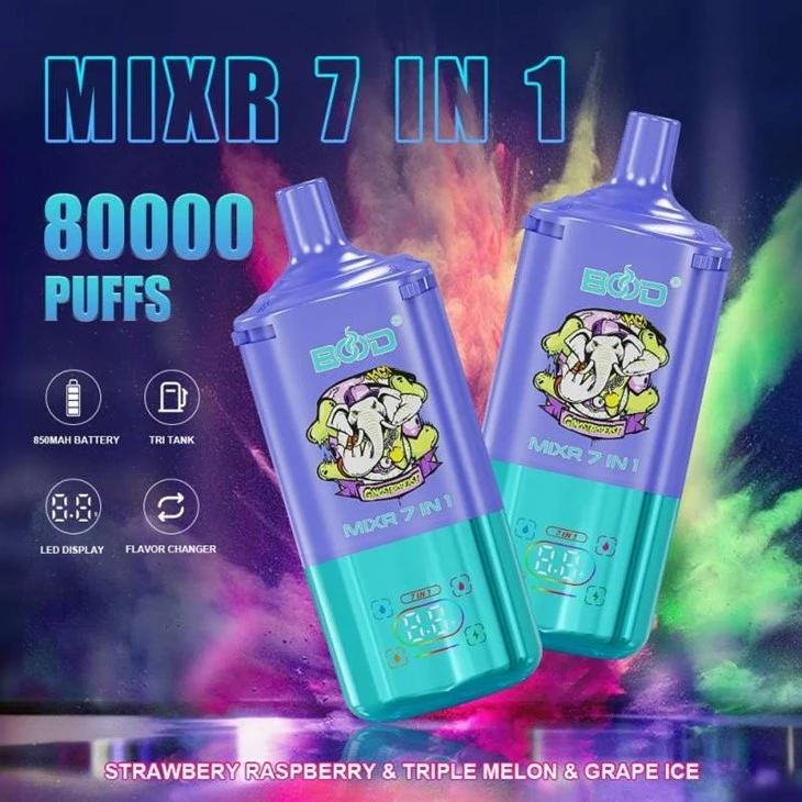 BOOD MIXR 7 IN 1 80K PUFFS price BOOD MIXR 7 IN 1 80K PUFFS price