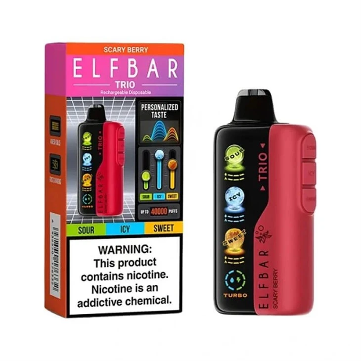 ELFBAR TRIO 40K PUFFS best