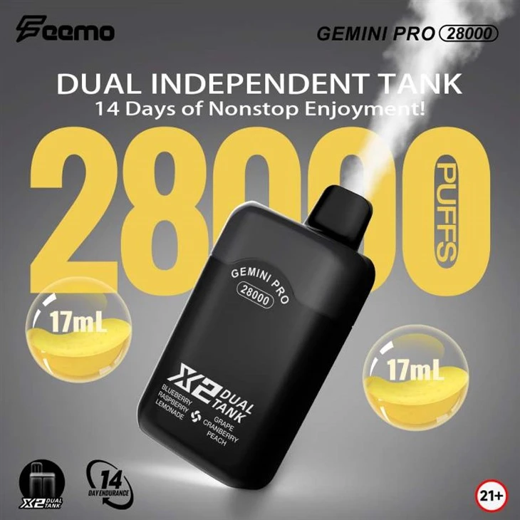 Feemo GEMINI PRO 28000 Puffs Feemo GEMINI PRO 28000 Puffs