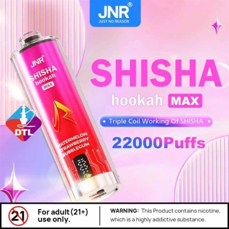 JNR Shisha Hookah Max 22000