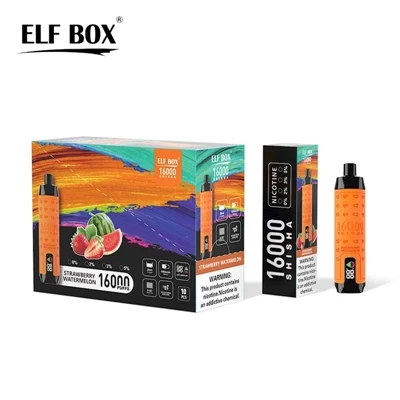 Nytt produkt: ELF BOX SHISHA 16000 engangs elektronisk sigarett
