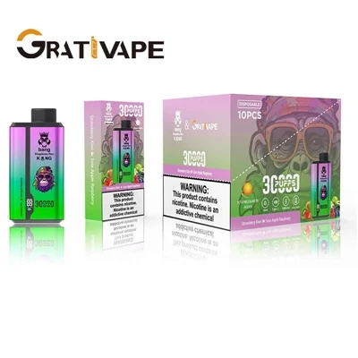 Hva med Grativape Bang Kingdoms Rex King 30000 par vape -smaker?