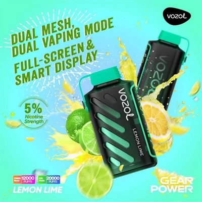 Hvor lenge kan Vozol Gear Power 20000 brukes?