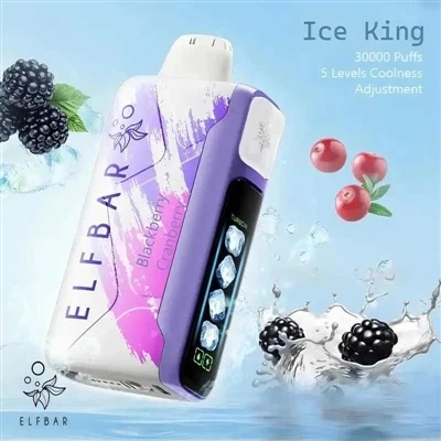 Super sterk isete følelse, Ice King anbefaler: Elf Bar Ice King 30000