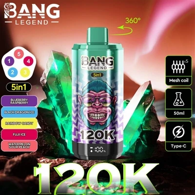 BANG LEGEND 120K, la deg oppleve den største gleden