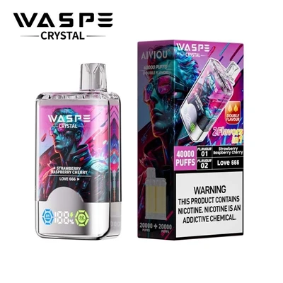 Hva med WASPE CRYSTAL 40K Crystal Vape?