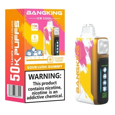 BANGKING ICE COOL 60K høy-kapasitet, oppladbar, justerbar is, elektronisk for...