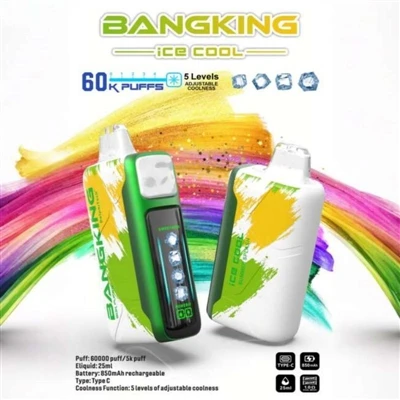 BANGKING ICE King COOL 60K: En ny målestokk for E-engangssigaretter.