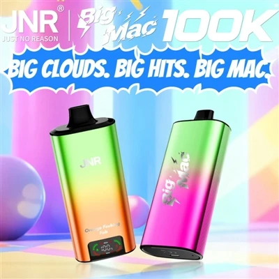 JNR Big Mac 100K – Redefinerer holdbarhetsstandarden for høye-Puff disponible...
