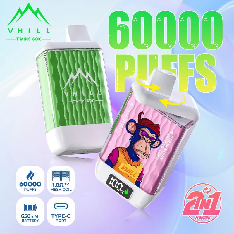 Vhill Twins 60000 Disposable E-sigarett: En omfattende analyse av strukturell...