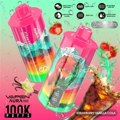 VAPEN AURA 100K PUFFS – Den ultimate gadgeten for unge mennesker