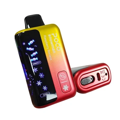 POCO SNOWMAN 70K PUFFS: Hvordan en e-sigarett vellykket blander seg inn i hve...