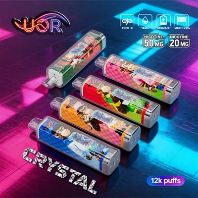 UOR CRYSTAL 12K: En profesjonell opplevelse innen disponibel vape
