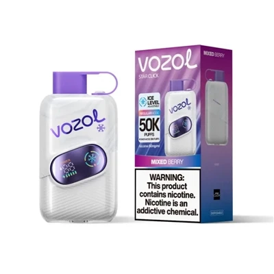 VOZOL STAR CLICK 50000: A New Benchmark For Disposable E-sigaretter