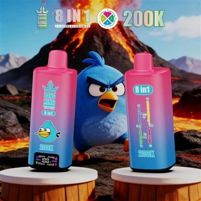 BANG KING VAPEN 8IN1 200K: En trendy elektronisk sigarettrevolusjon for unge