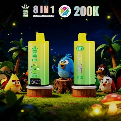BANG KING VAPEN 8IN1 200000: En trendy ny elektronisk sigarettopplevelse for ...