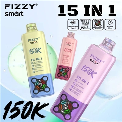 FIZZY SMART 15 IN 1 150K: En sigarett, 15 typer lykke