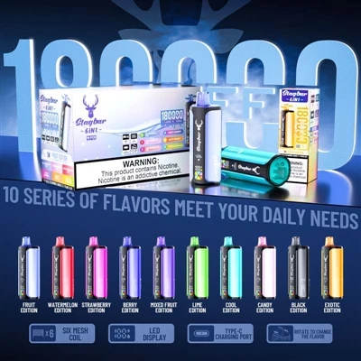 Stag Bar 6in1 180K Puffs: En enhet som ikke liker å bli tullet med, men som e...