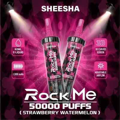 RockMe SHEESHA 50000 Puffs: When The 'shisha-like Experience' er pakket inn i...