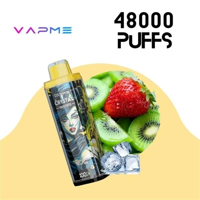 VAPME CRYSTAL 48000: En engangs E-sigarett med høy-kapasitet som virkelig egn...