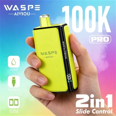 Waspe Double Flavour 100K Pro: Når Vaping begynner å si nei til 
