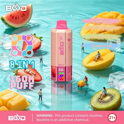 Bood Vasto 160K 8-i-1: En ny representant for e-sigaretter med flere smaker s...