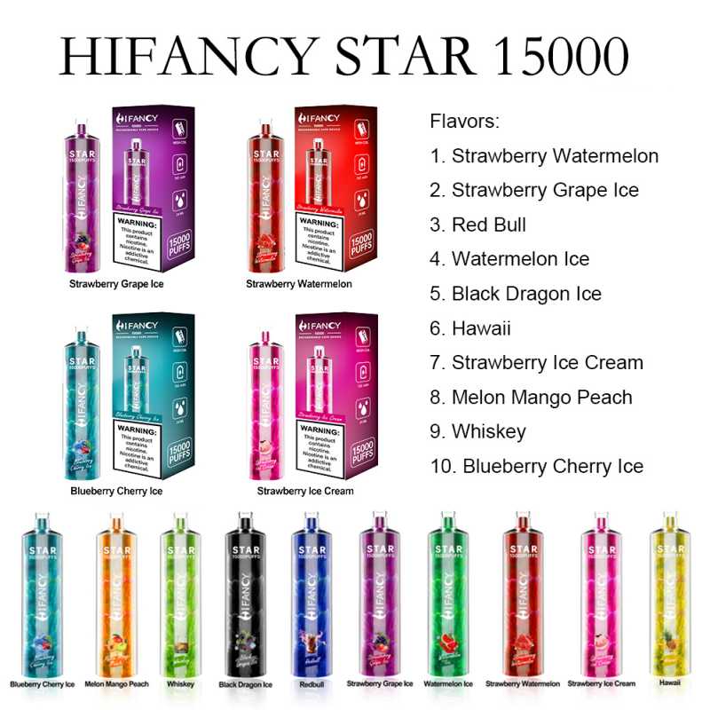 HIFANCY STAR 15K taste HIFANCY STAR 15K taste