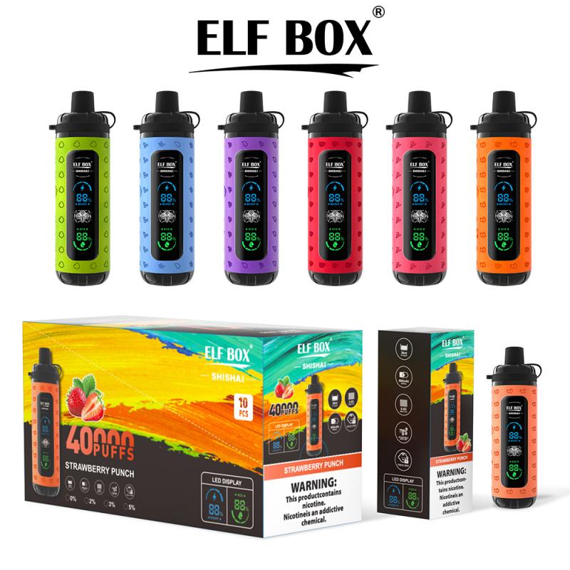 ELF BOX SHISHA MAX 40000 15 ELF BOX SHISHA MAX 40000 15
