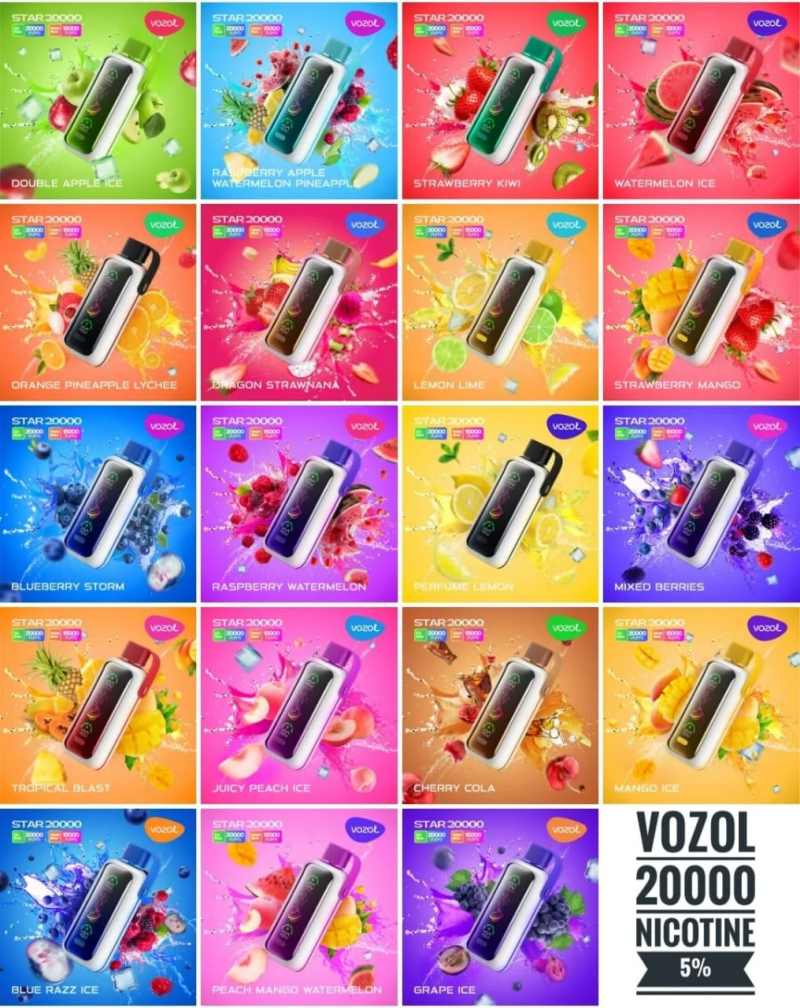 VOZOL STAR 20000 taste VOZOL STAR 20000 taste