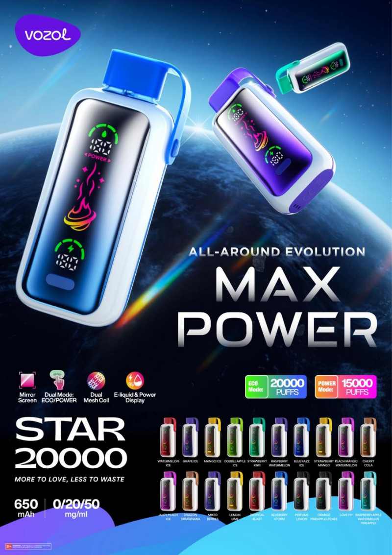 Vozol-Star-20000-puffs-All-FlavorsVOZOL STAR 20000 Vozol-Star-20000-puffs-All-FlavorsVOZOL STAR 20000