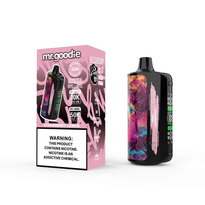 Strawberry LemonMrGoodie DTL MTL 50000 Strawberry LemonMrGoodie DTL MTL 50000