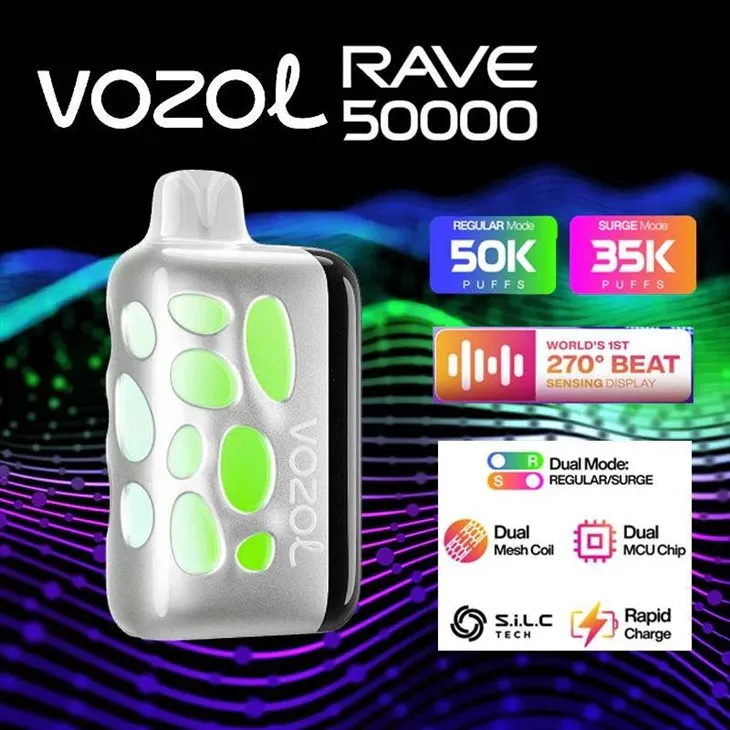 VOZOL RAVE 50000 8 VOZOL RAVE 50000 8