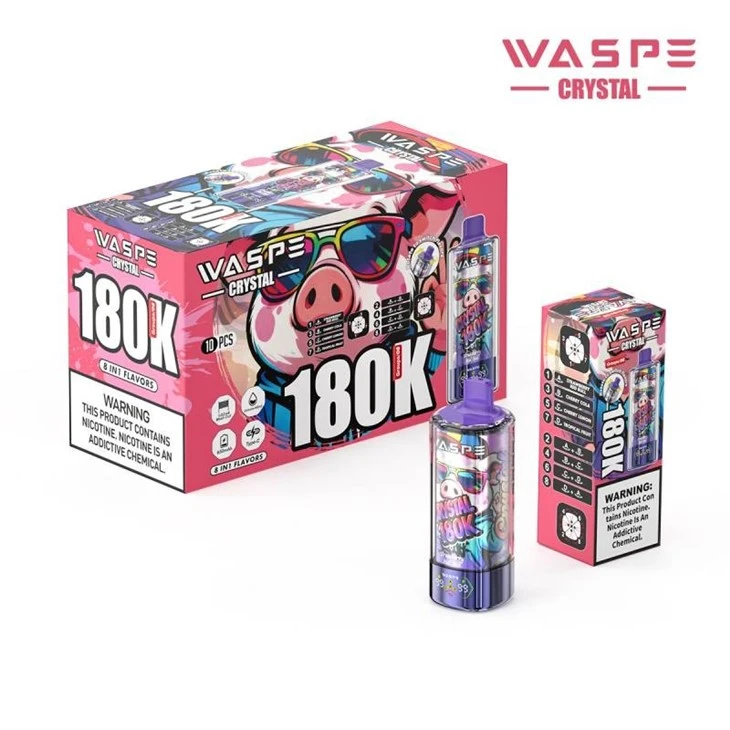 Waspe Crystal 8 in 1 180000 Puffs best