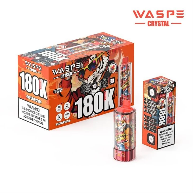 Waspe Crystal 8 in 1 180000 Puffs high quality