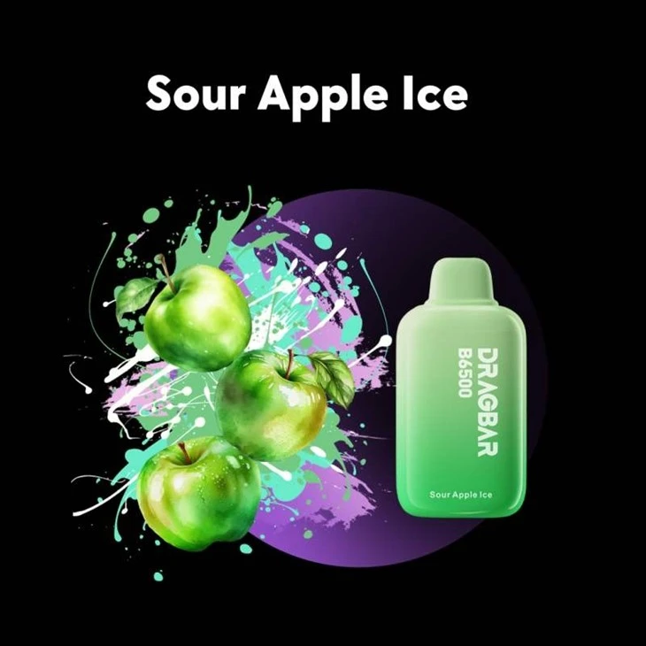 Dragbar-B6500-Sour-Apple-Ice Dragbar-B6500-Sour-Apple-Ice